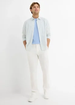 Pantalon chino regular, droit