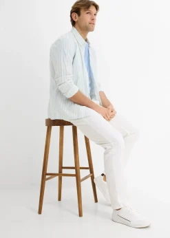 Pantalon chino regular, droit