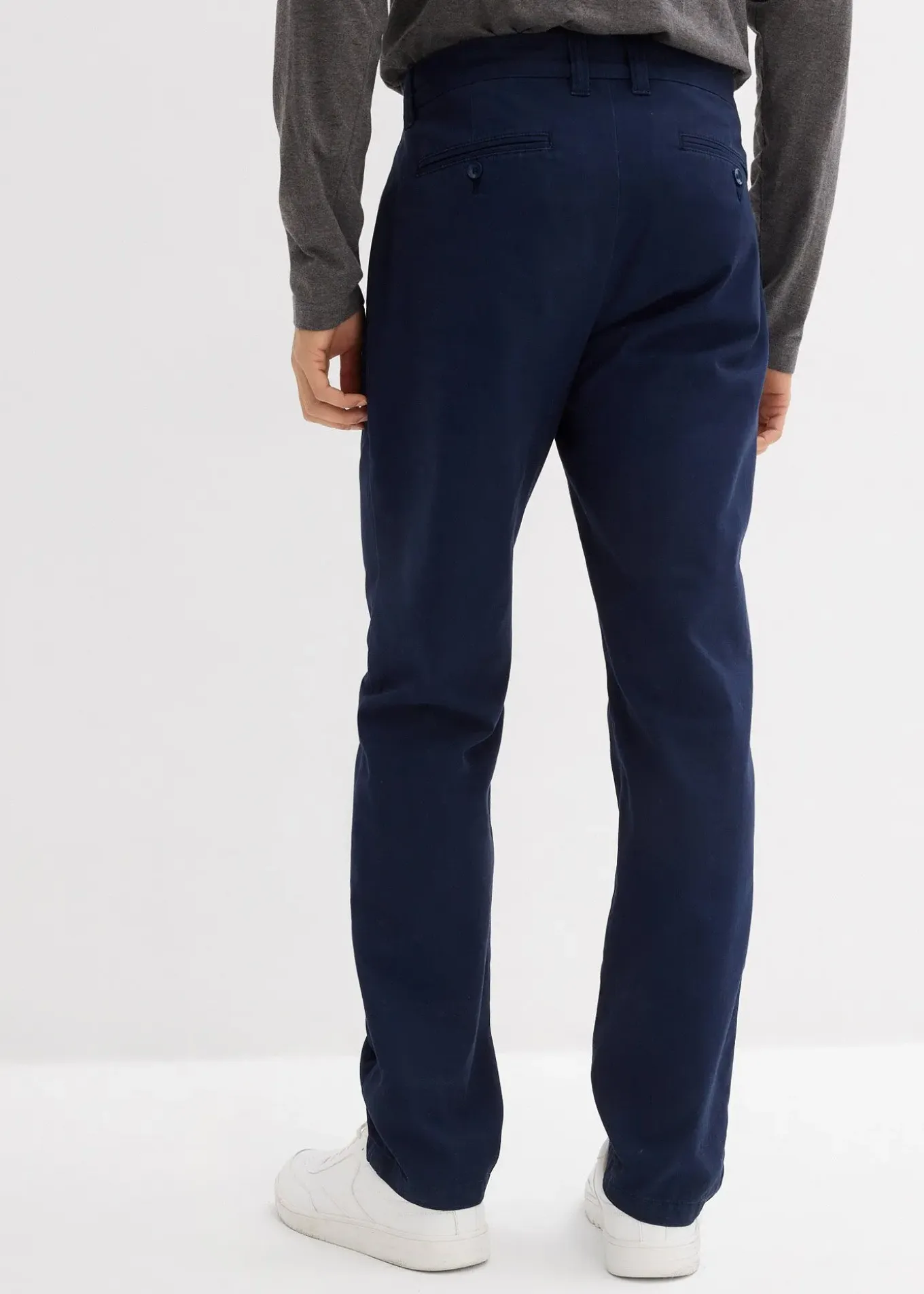 Pantalon chino regular, droit