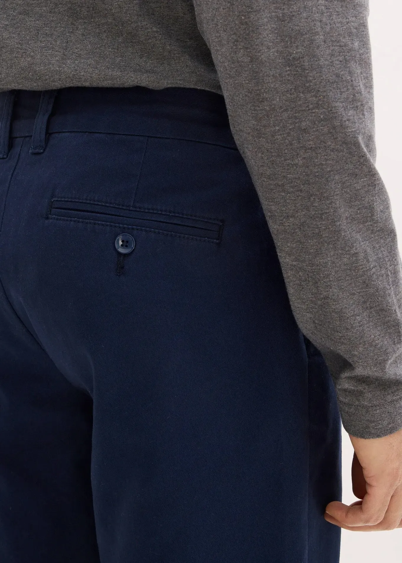 Pantalon chino regular, droit