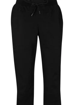 Pantalon corsaire avec lien à nouer