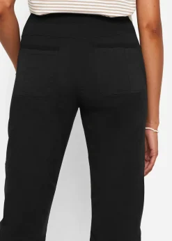 Pantalon corsaire avec lien à nouer