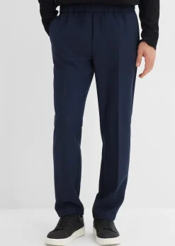 Pantalon de costume à taille élastiquée