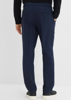 Pantalon de costume à taille élastiquée