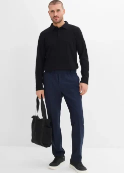 Pantalon de costume à taille élastiquée