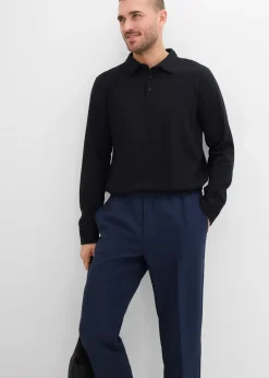 Pantalon de costume à taille élastiquée