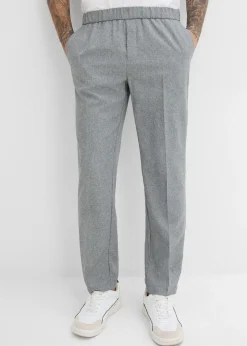 Pantalon de costume à taille élastiquée