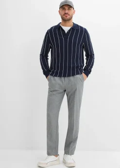 Pantalon de costume à taille élastiquée