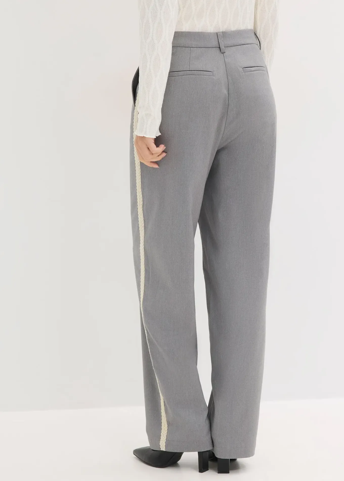 Pantalon de costume à taille confortable