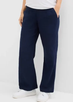 Pantalon de grossesse 100% gaze de coton, loose