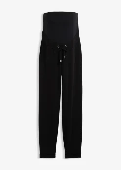 Pantalon de grossesse à taille élastiquée en jersey milano