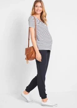 Pantalon de grossesse en viscose légère, loose