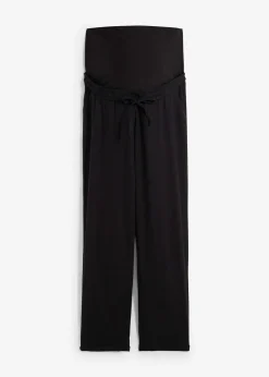 Pantalon de grossesse en lin majoritaire, droit