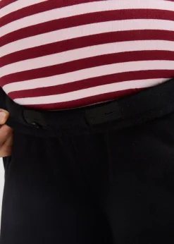 Pantalon de grossesse 2en1 à bande ventrale réglable