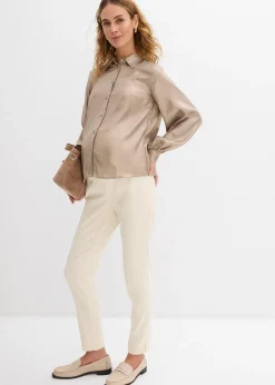 Pantalon de grossesse extensible avec jambes fuselées