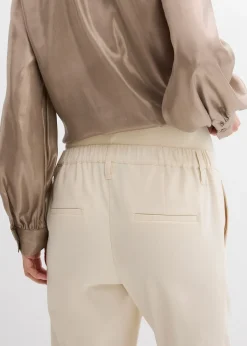 Pantalon de grossesse extensible avec jambes fuselées