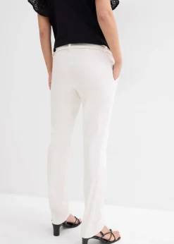 Pantalon de grossesse élégant avec jambe droite