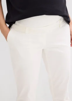 Pantalon de grossesse élégant avec jambe droite