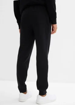 Pantalon de jogging à bords-côtes en bas de jambe