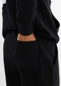 Pantalon de jogging à bords-côtes en bas de jambe