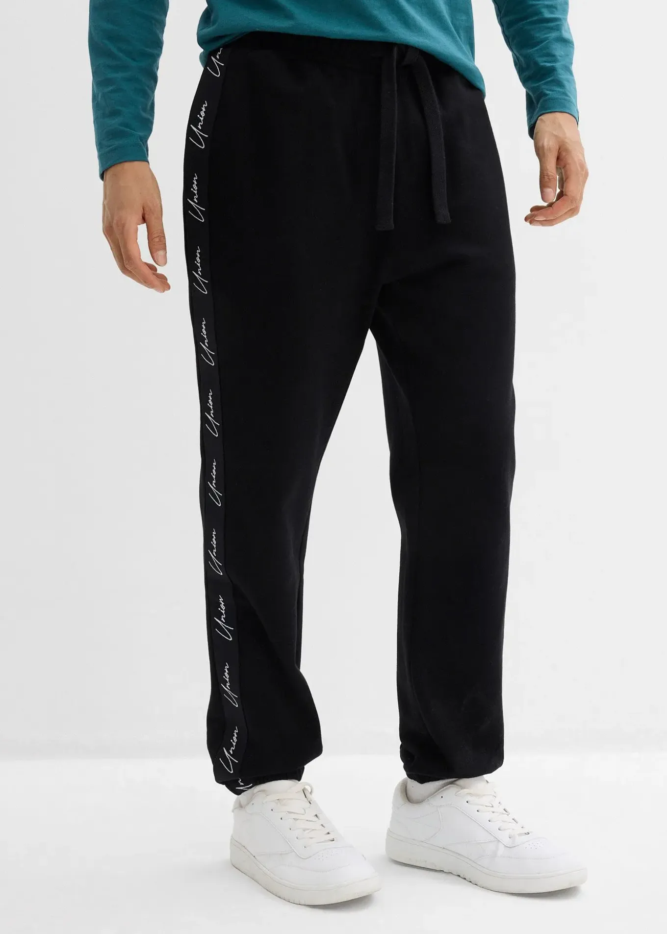 Pantalon de jogging 100% coton, loose