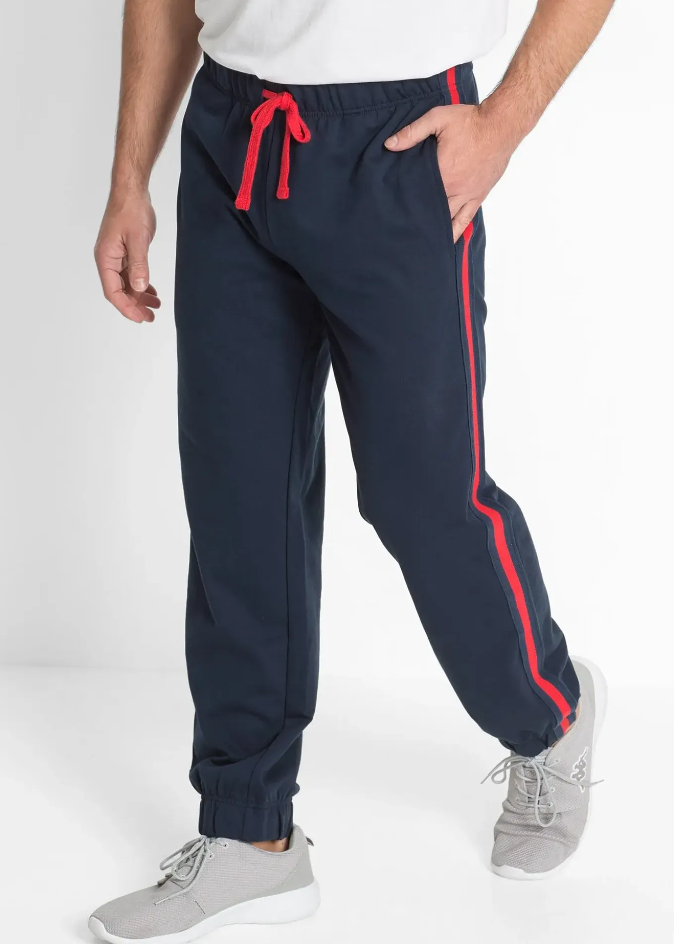 Pantalon de jogging à détails contrastants