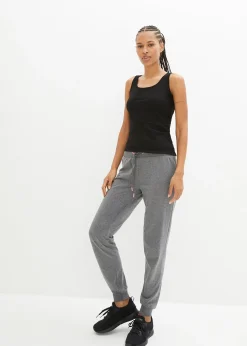 Pantalon de jogging à finitions élastiquées