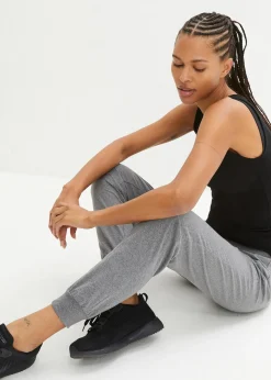 Pantalon de jogging à finitions élastiquées