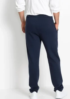 Pantalon de jogging à jambes droites, intérieur gratté doux