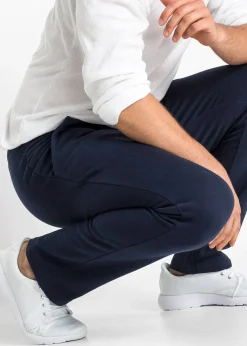 Pantalon de jogging à jambes droites, intérieur gratté doux