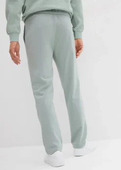 Pantalon de jogging à jambes droites, intérieur gratté doux