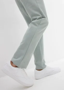 Pantalon de jogging à jambes droites, intérieur gratté doux