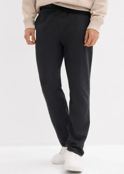 Pantalon de jogging à jambes droites, intérieur gratté doux