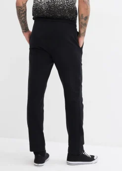 Pantalon de jogging à jambes droites, intérieur gratté doux