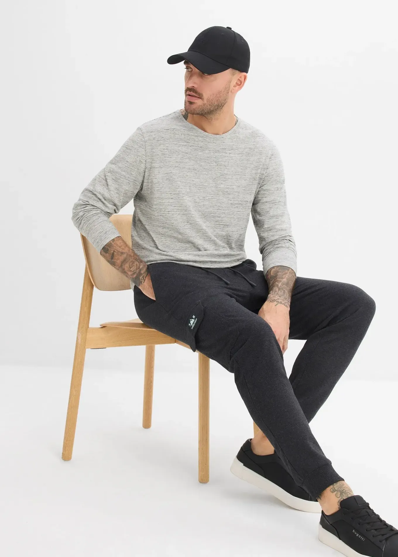 Pantalon de jogging à poches cargo