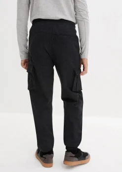 Pantalon de jogging à poches cargo en coton mélangé