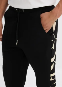 Pantalon de jogging avec empiècement, 100% coton