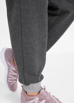 Pantalon de jogging avec bord-côtes contrastés