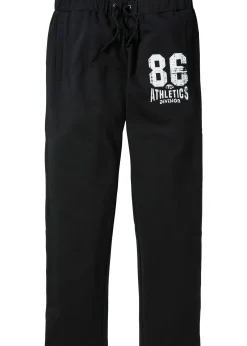 Pantalon de jogging avec détails sportifs, 100% coton