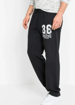 Pantalon de jogging avec détails sportifs, 100% coton