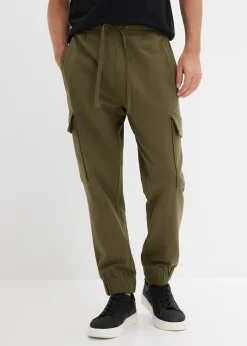 Pantalon de jogging avec poches cargo, loose