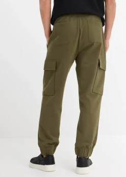 Pantalon de jogging avec poches cargo, loose