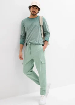 Pantalon de jogging avec poches cargo, loose