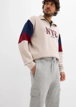 Pantalon de jogging avec poches cargo, loose