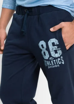 Pantalon de jogging avec détails sportifs, 100% coton