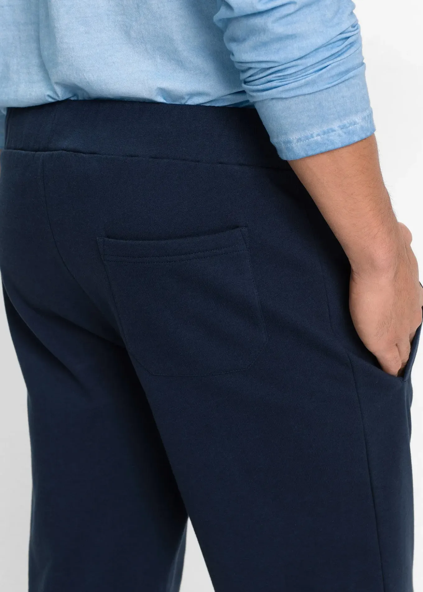 Pantalon de jogging avec détails sportifs, 100% coton
