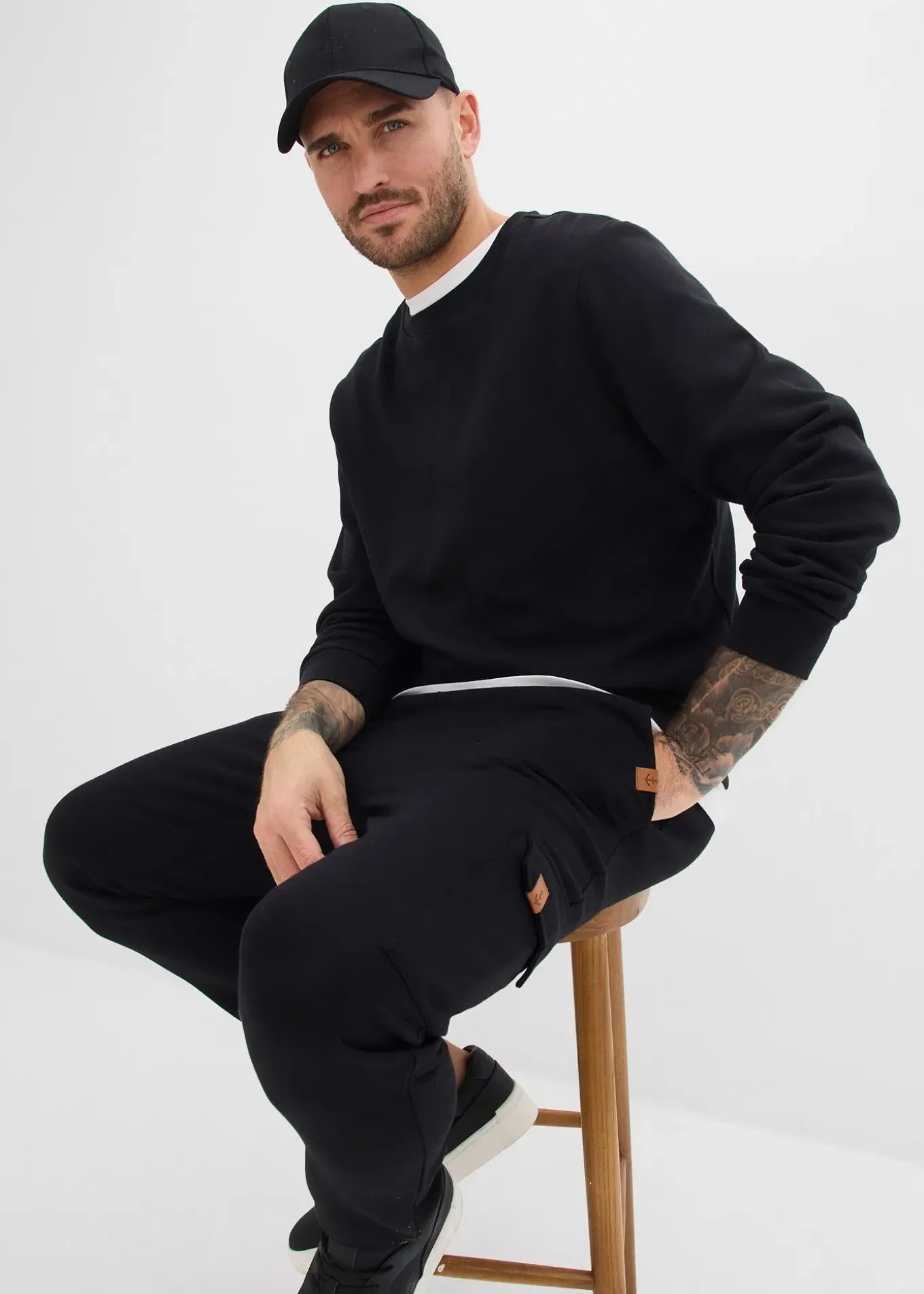 Pantalon de jogging cargo 100% coton