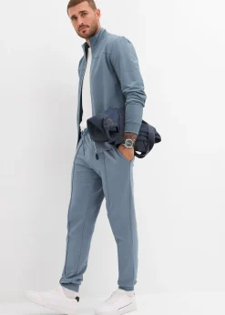 Pantalon de jogging doux et élégant avec passepoil