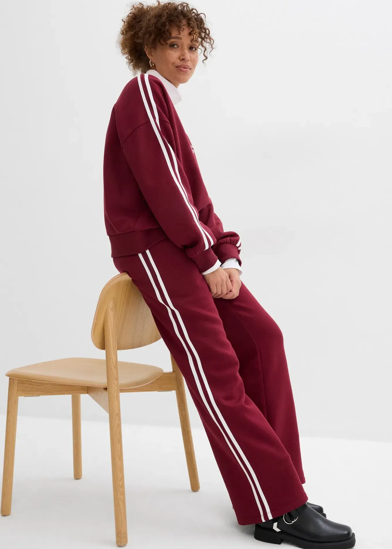 Pantalon de jogging doux en coton mélangé