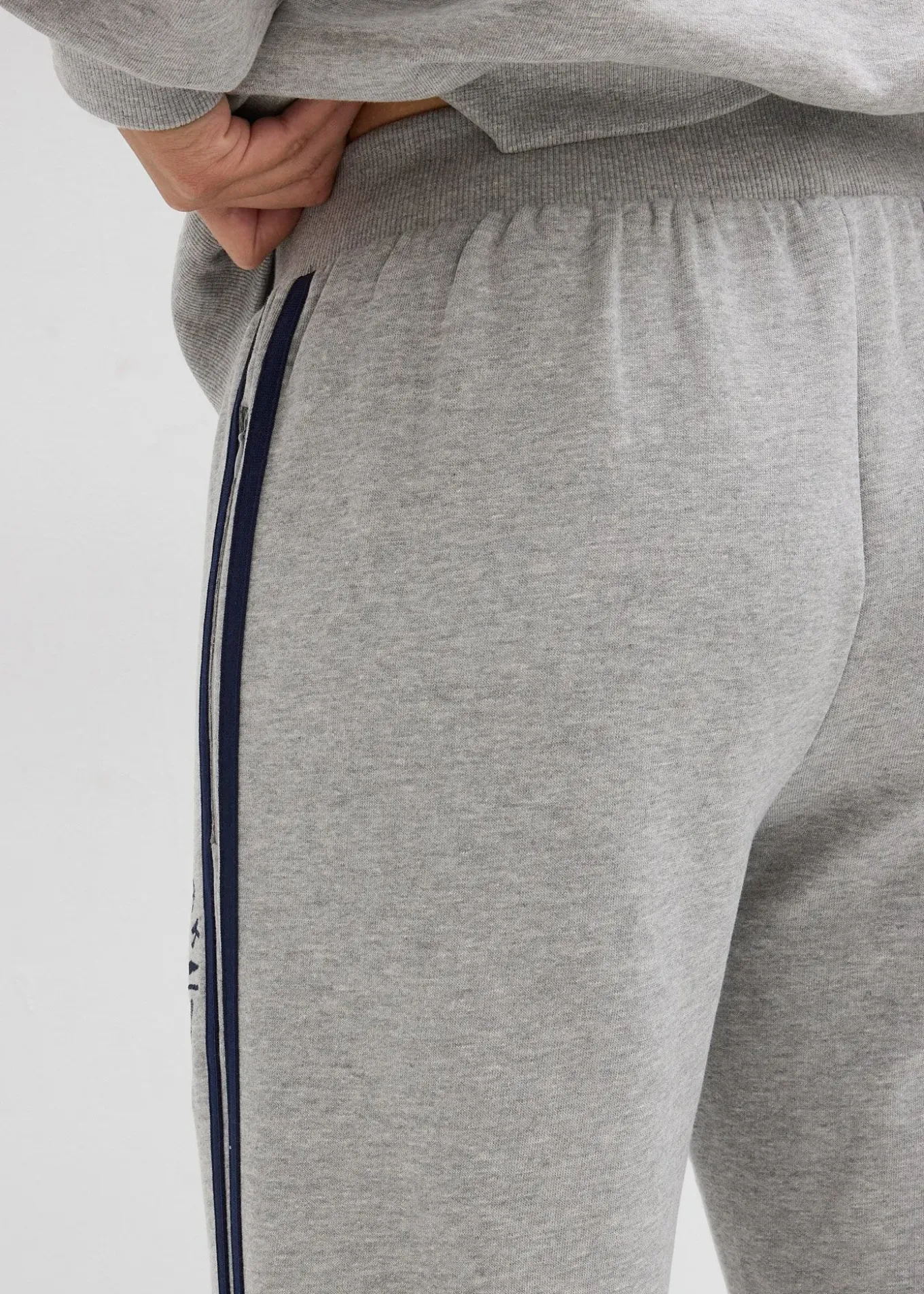 Pantalon de jogging doux en coton mélangé